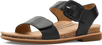 Aetrex Claire Adjustable Sandal Womens Sandals Black : EU 43 (US Womens 11.5-12) M (B), Leather