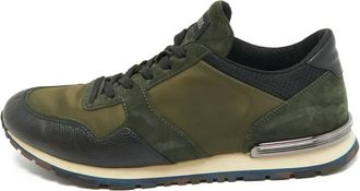 Tod's Sneakers con design a inserti - Verde