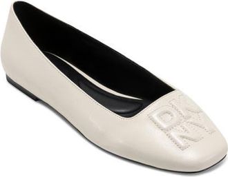 DKNY Darianne Ballet Flat in Coconut at Nordstrom, Size 6.5