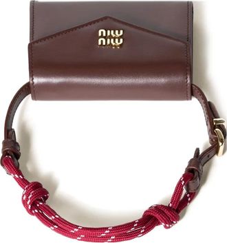 Miu Miu leather wallet - Brown