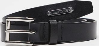 Aape By A Bathing Ape AAPE by A Bathing Ape - Cintura in pelle nera-Nero