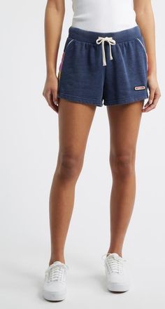 Rip Curl Surf Revival Fleece Shorts in Dark Navy at Nordstrom, Size Medium