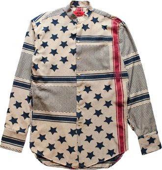 424 Camicia American Flag Multi - Toni neutri