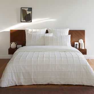 La Redoute Interieurs Getuft dekbedovertrek in katoen, No&eacute;mie