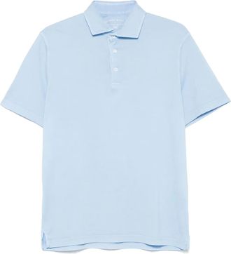Fedeli Polo in jersey - Blu