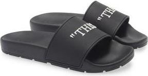 Off-white This That Slide Sandal in Black - White at Nordstrom Rack, Size 10Us / 40Eu