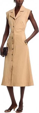 Veronica Beard Orla Dress In Khaki