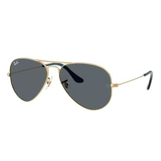 Ray-Ban Sunglasses, unisex, Yellow, 58 MM, Aviator Large Metal
