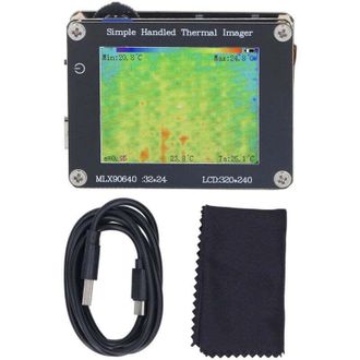 Elle C&aacute;mara Termogr&aacute;fica Infrarroja De 2 Pulgadas - Rango De Medici&oacute;n: -40 A 300 &deg;c - Frecuencia De Actualizaci&oacute;n: 8 Hz - Carcasa Robusta De Epoxi Fr4