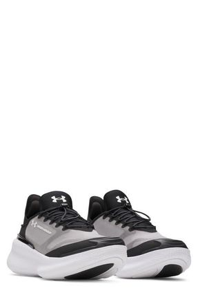 Under Armour UA Nova SlipSpeed Sneaker in Black/Grey/White at Nordstrom, Size 14.5 Womens