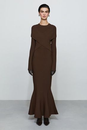 Et Ochs Phoenix Knit Dress in Chocolate at Nordstrom, Size X-Small