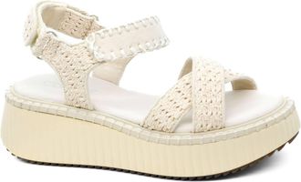 Corkys Footwear Womens Total Catch Platform Sandal In White