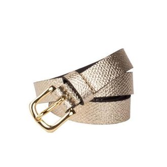 Legend leren riem goudkleurig