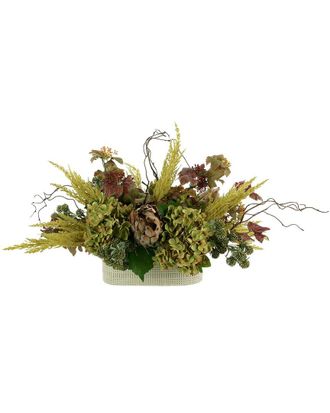 Creative Displays Inc. Fall Arrangement with Hydrangeas, Pampas and Proteas