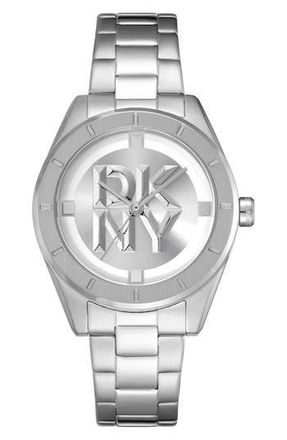 DKNY 316L Bracelet Watch in Silver at Nordstrom Rack