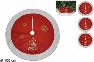 Trade Shop Trade Shop - Tappeto Albero Di Natale Gonna Copertura Sottoalbero Natale 100cm Vari Modelli