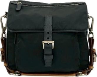 Prada Pre-owned Shoulder Bags, female, Black, Size: ONE SIZE Pre-owned Vintage Shoulder Bag