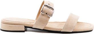 Andrea Gomez Frida Suede Sandal in Beige at Nordstrom, Size 37.5