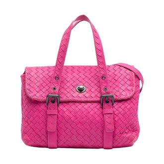 Bottega Veneta Bolso Tote de Cuero Pre-owned - Pre-owned - Mujer - Rosa - ONE SIZE
