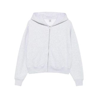 Sporty & Rich St 10284300Gy Sweatshirt - Dames - Vesten met rits - Grijs - M - Hoodies & sweatvesten