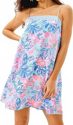 Lilly Pulitzer Jesslyn Silk Mini Dress In Multi