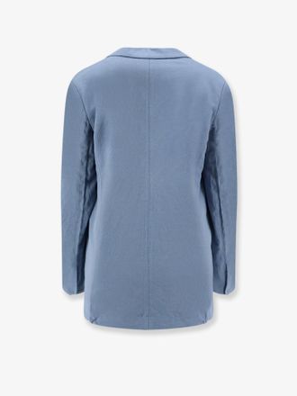 Closed Virgin Wool Blend Blazer - Blue
