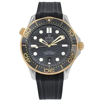 Omega Pre-owned Omega Seamaster Black Dial Mens Watch 210.22.42.20.01.001