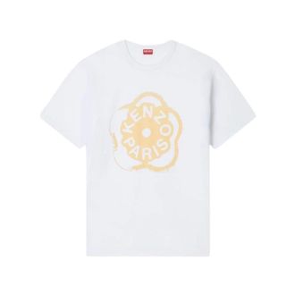 Kenzo T-Shirts, female, White, Size: XS Boke Flower 2.0 T-shirt