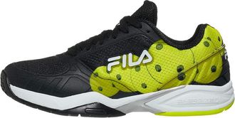 Fila Fila Mens Volley Zone Sneaker, Black/White/Sfty, 6.5 UK