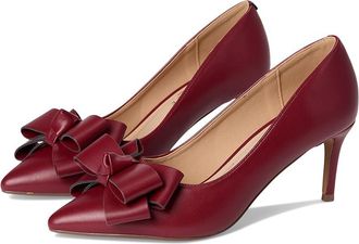 Journee Collection CRYSTOL High Womens Heels Cranberry Pu : 8.5 M, Textile