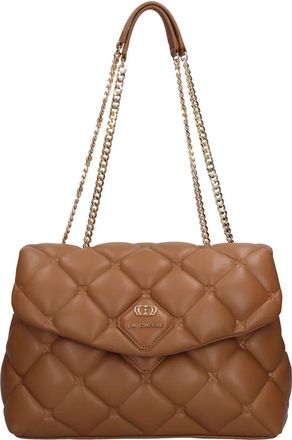 La Carrie Tassen.. Bruin - Dames - Schoudertassen - Bruin - ONE Size - Leer - Tassen