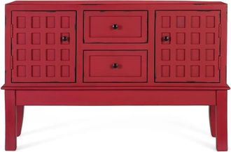 Giner&Colomer C&oacute;moda de madera de mango 108 cm estilo contempor&aacute;neo oriental