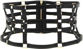 Elisabetta Franchi Polyethylene High-Waist Womens Belt
