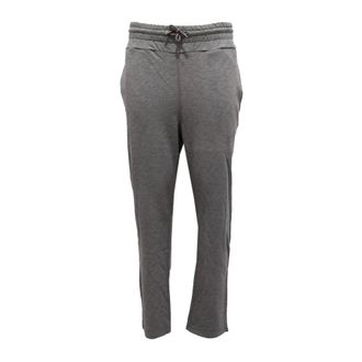Woolrich Sweatpants, female, Gray, S, Light Grey Cotton Joggers Model Wwpan1204
