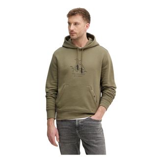 Trussardi Heren, Sweatshirts & Hoodies, Groen, Maat: XL Katoen