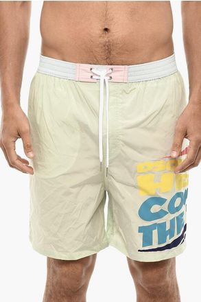 Dsquared2 Boxer Swim Trunks SUN Printed size 48
