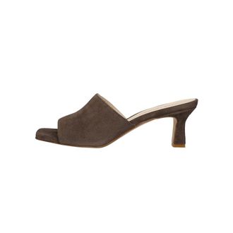 Omoda Schoenen, Dames, Bruin, 38 EU, Leer, Om-Donna X BO Heeled Mules