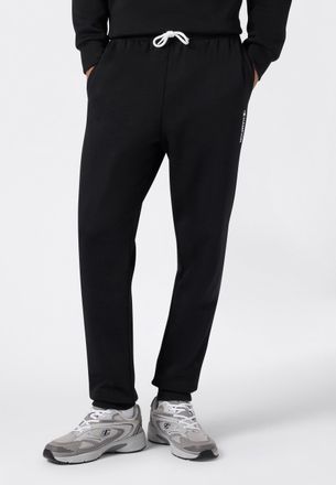 Champion Jogginghose CHAMPION Graphic Rib Cuff Pants, Herren, Gr. XXL (60/62), N-Gr, nbk, Obermaterial: 55% Baumwolle, 45% Polyester, Hosen Jogginghose, sportl