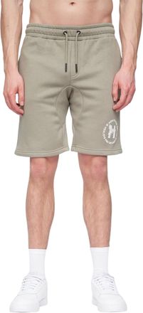 Henleys Heren Metafone Sweat Shorts (Stoffige Olijf)