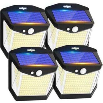 OEM L&aacute;mpara Solar Exterior Con Sensor De Movimiento - L&aacute;mpara Solar Exterior De 248 Led, Resistente Al Agua Ip65, &Aacute;ngulo De Haz De 270&deg;, Inal&aacute;mbrica, De S