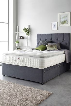 Aspire Home Accents Alpaca Silk 5000 Pocket Pillowtop Mattress in White | Size: Small Double
