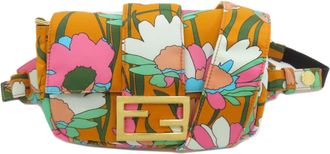 Fendi Orange Nylon Fanny Pack (Pre-Owned)