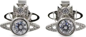 Vivienne Westwood 2020s Orb stud oorbellen - Zilver