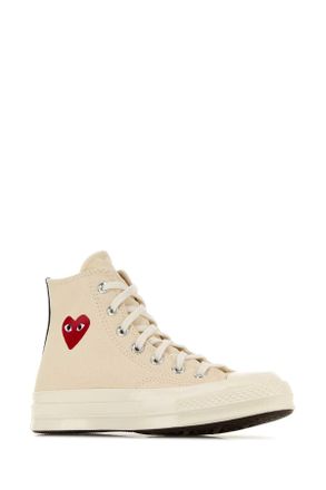 Comme Des Gar&ccedil;ons Comme Des Garcons Play High-Top Sneaker - Beige