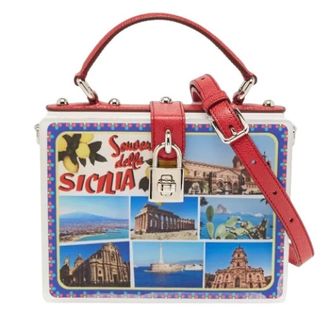 Dolce & Gabbana Pre-owned Acryl Box Tas - Dames - Vintage Handtas - Veelkleurig - ONE Size - Leer - Vintage