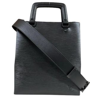 Louis Vuitton Pre-owned Tote Bags, male, Black, Size: ONE SIZE Pre-owned Vintage Shoulder Bag