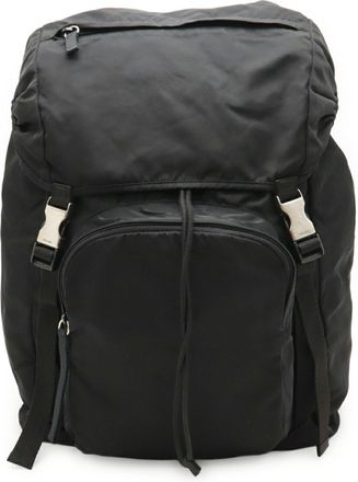 Prada Black Nero Nylon Backpack (Pre-Owned)