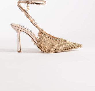 Steve Madden Ascension - Scarpe con tacco decorate color oro rosa