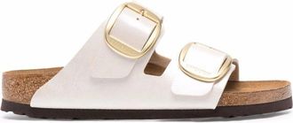 Birkenstock Arizona Big Buckle Gracef. Pearl White, Birko Flor
