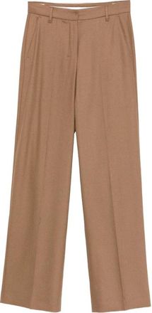 Max Mara Pressed-crease Straight-leg Trousers
